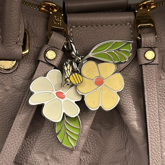 Vintage Nordstrom R Toledo Pop Art Flower Daises Bag Charm - Picture 10 of 10